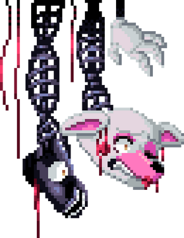 FNF 2 death mini game: Mangle by Starsharmony on DeviantArt