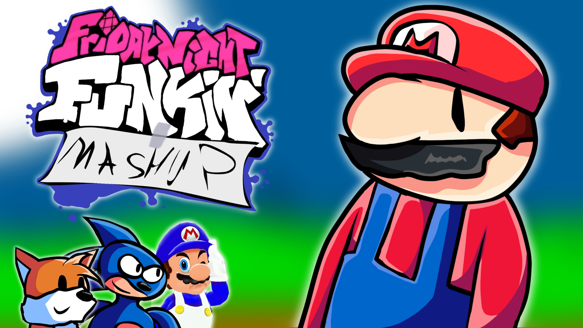 vs cat mario game mod : Friday night funkin android apk link