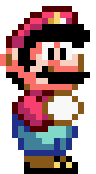 Bad Mario walking