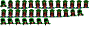 Luigi sprite sheet