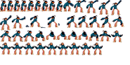 Cutscene sprite sheet