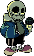 Sketch of Sans' idle (Found in his .FLA file.)