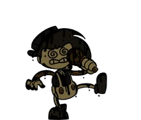 Static missing left (2nd person)