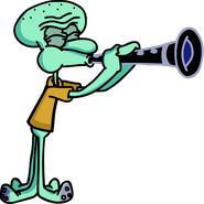 Squidward right static