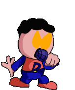 Electric down pose