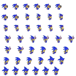 SUNKY.MPEG SPRITES (invincibility music too) [Sonic The Hedgehog 2