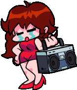 Crying during Julian's week.