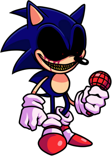 Animated] EXEternal Sonic.exe Faker Form Concept by Aguythatexists