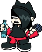 Static up pose (Flipped horizontally as opponent)