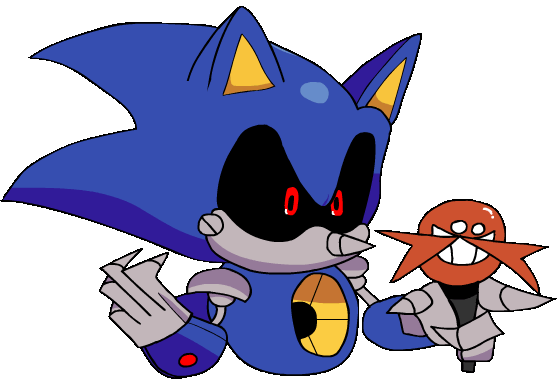 Metal Sonic And Super Sonic Exe /Ps Super_Sonic_Exe - Desenho de