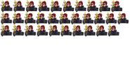 Bosip and GF in Jump-In Sprite Sheet