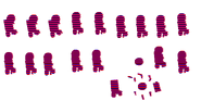 Dave's sprite sheet during Furiosity (Bambi Update)