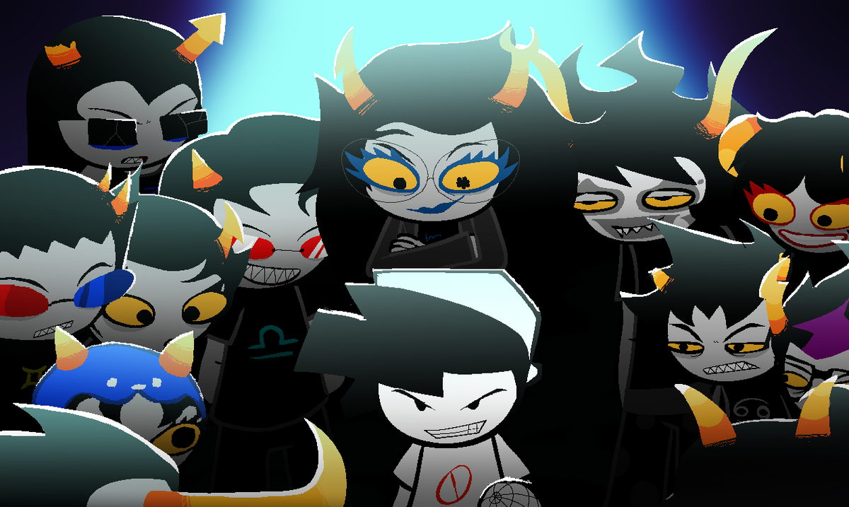 Grimdark Homestuck Trolle