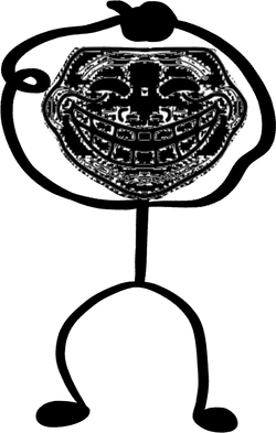 Rage Comic Trollface Internet Troll Internet Meme GIF PNG, Clipart, Art,  Black, Black And White, Circle