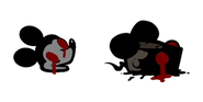 Danger icon (Versiculus Iratus, Julian and Cheddar’s icons isolated).