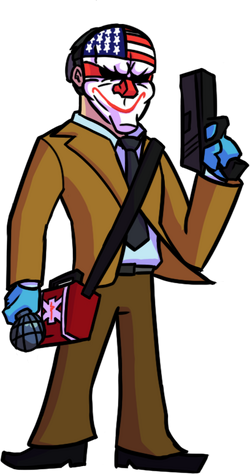 Dallas from Payday 3 by bodyofisaac on Newgrounds