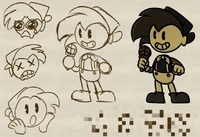 First Concept for Boyfriend's Design.