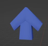 A model of an arrow meant for Tails Doll's songs, by John9Doe.