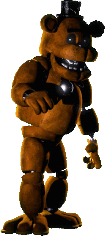 FNAF 1 but with All Withered Animatronics Mod 