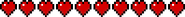 A Full health bar, used in Square Cat.