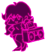 Girlfriend during the wireframe segment of Julian's week.