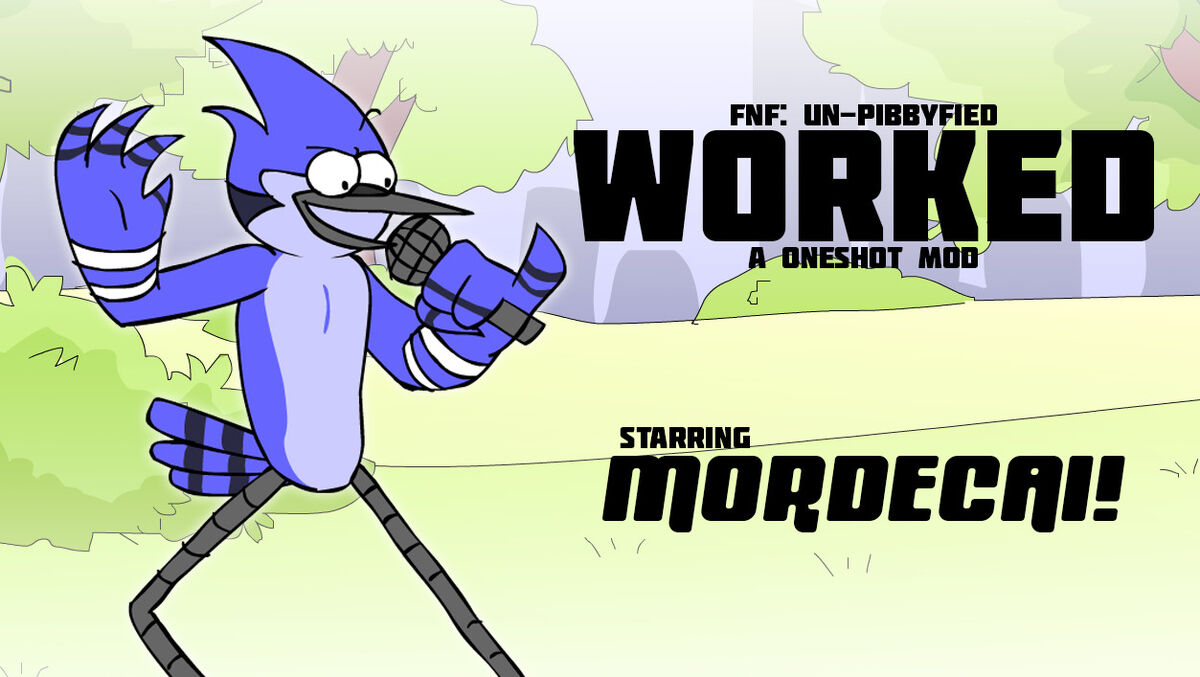 FNF) Pibby Apocalypse: Mordecai Concept 