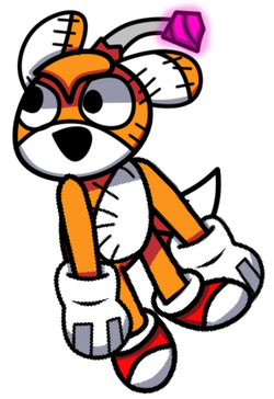 2D Tails Doll (Davidgreen123), Funkipedia Mods Wiki