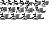 Sprite sheet for Mortimer pulling out a piano (Misery (1))