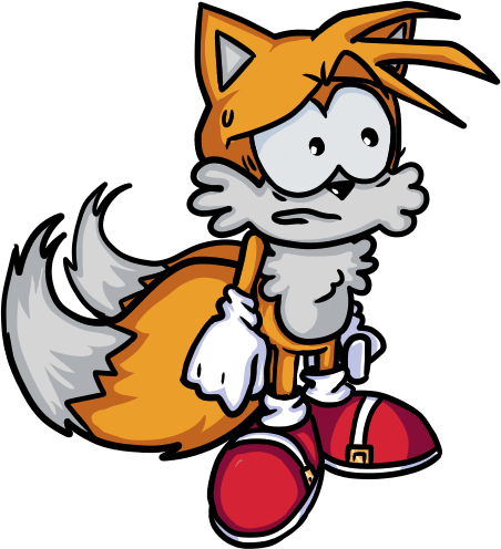 Sonic standing with tails.exe by Ilikewerewolves -- Fur Affinity [dot] net