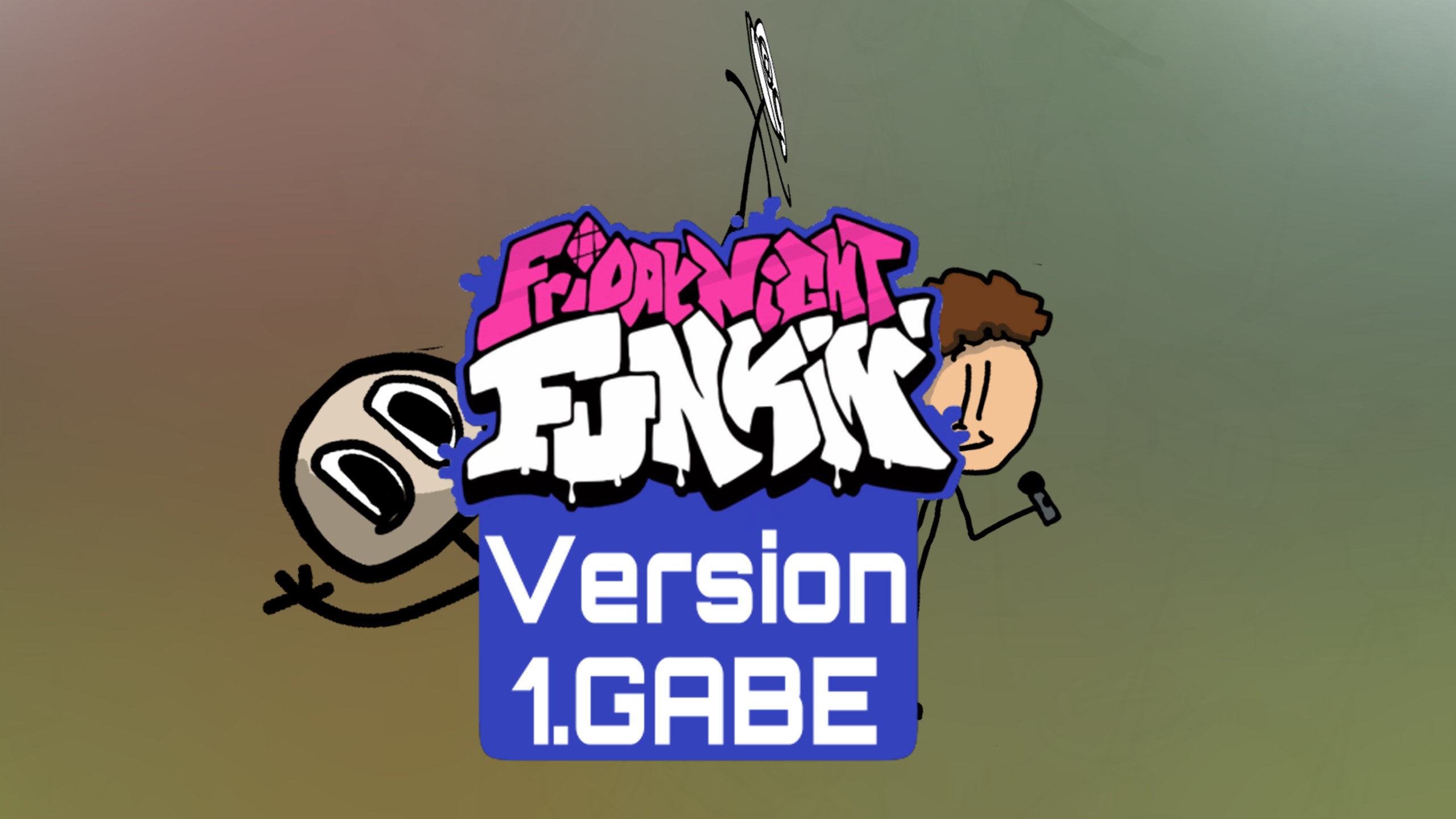 for my fnf mod logo for game banana by notarobot1126 on Newgrounds