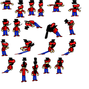 Apple30BillbertHatSS.png (68 KB) Spritesheet