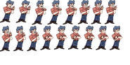 Frank's sprite sheet for Fresh.