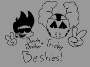 Beach Brother and Tricky confirmed besties.