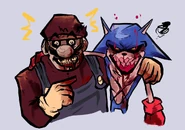 2X13 with horror mario.