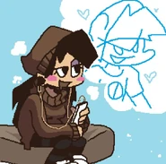 Neetblue daydreaming about Boyfriend by bbpanzu.