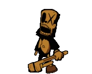 Piper attacking Boyfriend.