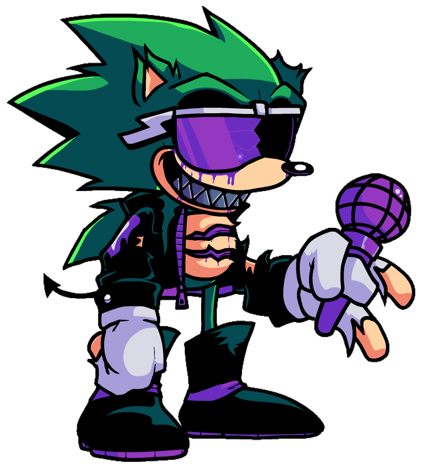 The Finger Fleetway Super Sonic Unofficial FNF Sonic.exe 