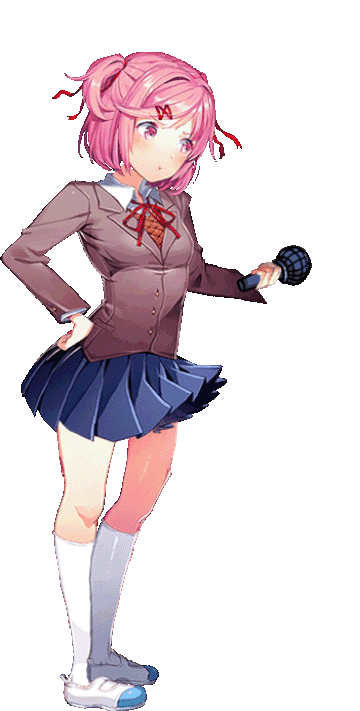 Natsuki (TheHoodedMan) | Funkipedia Mods Wiki | Fandom