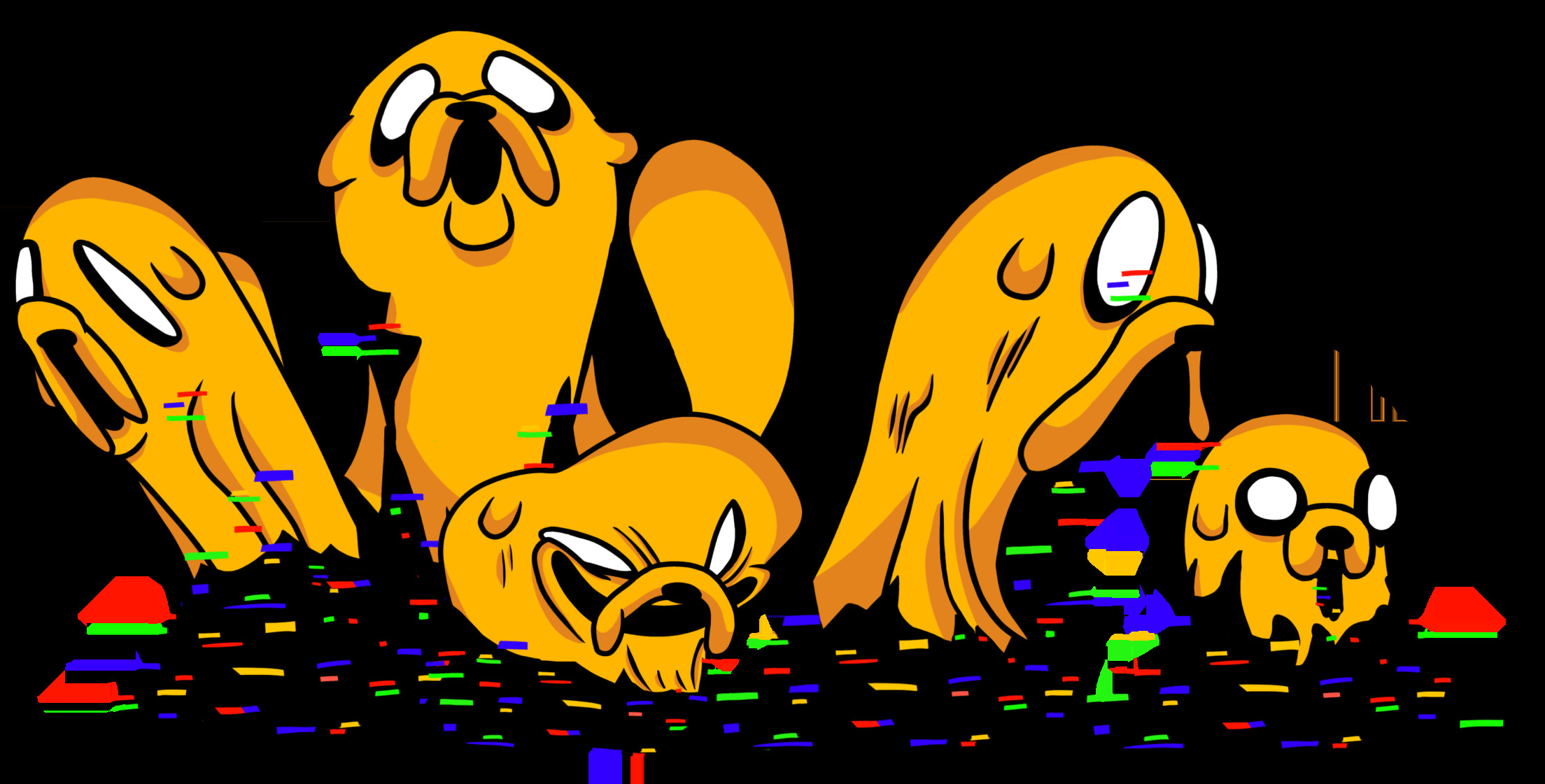 Pibby corrupted Finn & Pibby apocalypse Jake : r/FridayNightFunkin