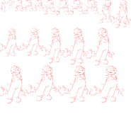 Transformation sprite sheet.