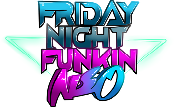 for my fnf mod logo for game banana by notarobot1126 on Newgrounds