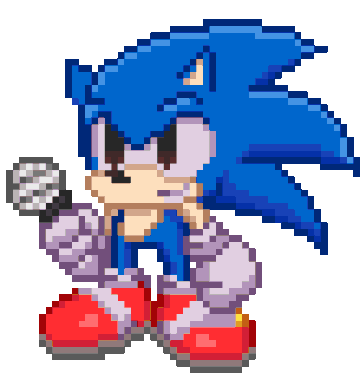 Pixilart - majin sonic by blue-blue