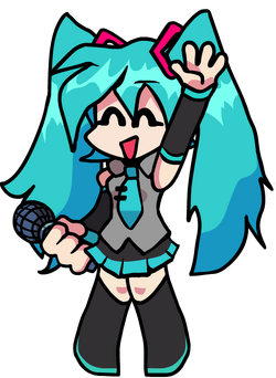 Hatsune Miku Funkipedia Mods Wiki Fandom - roblox hatsune miku outfit