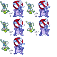 Characters sprite sheet