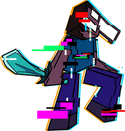 FNF: Pibby Corrupted Minecraft Steve 🔥 Play online