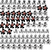 Boyfriend's sprite sheet for the first half of Wistfulness (Old)