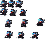 Agent BF spritesheet