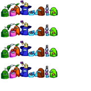 The crowd Sprite Sheet (V3)