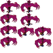 Down and up spritesheet