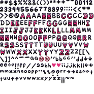 The text sprites in Corruption's style. (Old)